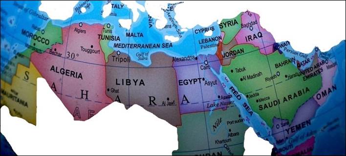 map-of-arabic-countries