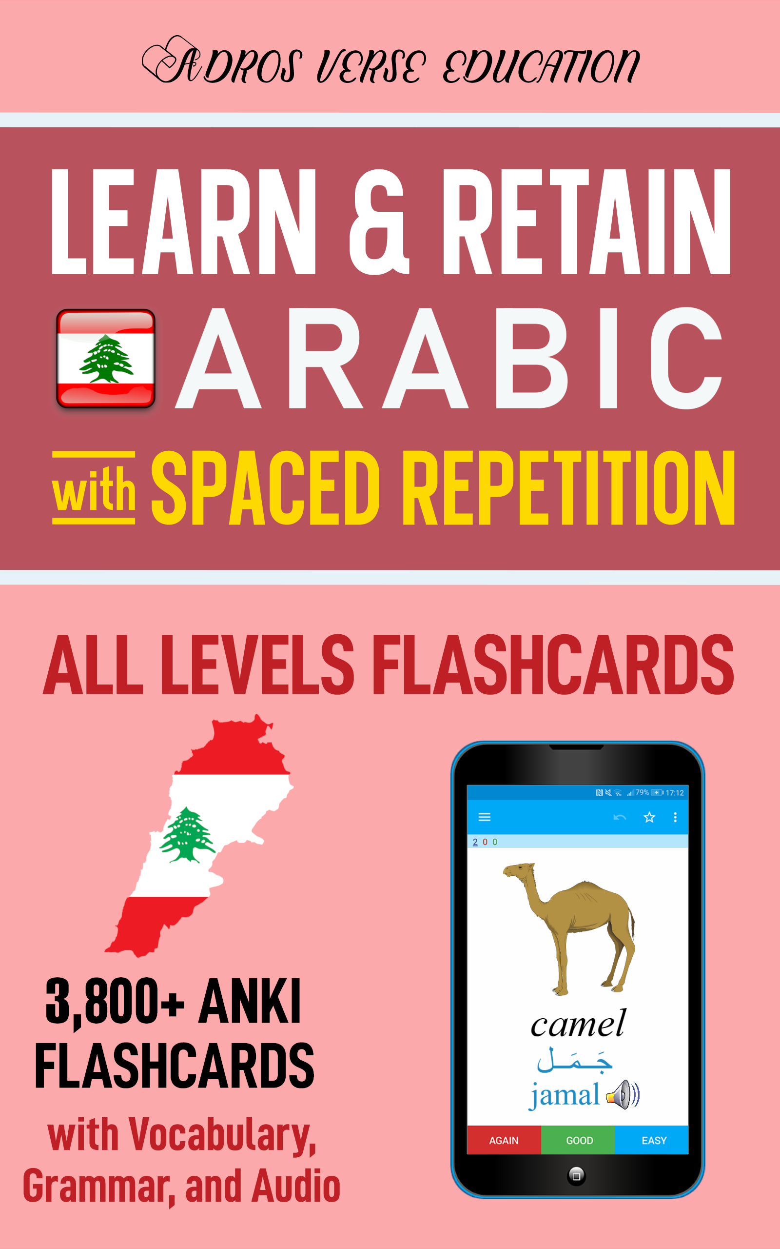 Lebanese Levantine Arabic Anki Flashcards - All Levels